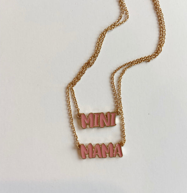 Mama + Mini necklace