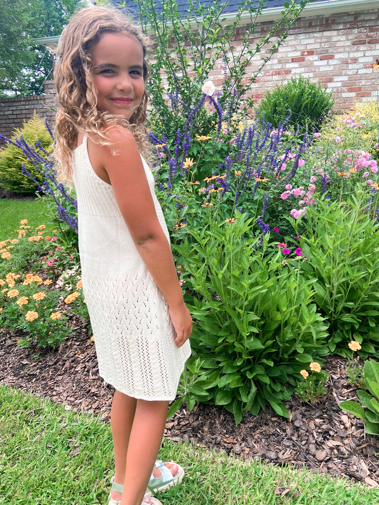 Perfectly Summer Cream Knit Dress Perfectly Summer Cream Knit Dress